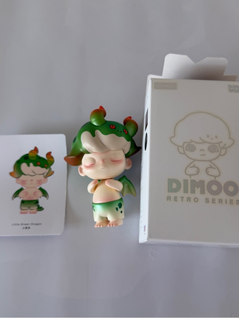 Pop Mart DIMOO Retro Series: little green dragon